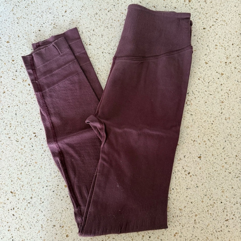 FP Movement by Free People Burgundy Leggings